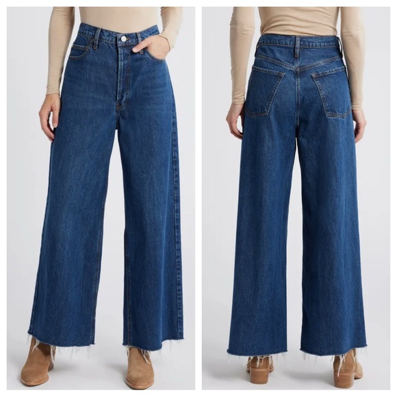 FRAME Le Low Baggy Wide Leg Jeans | 27 - Picture 2 of 12